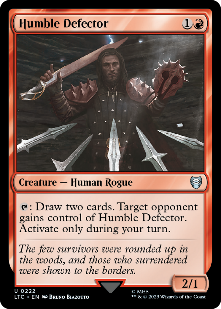 Humble Defector (LTC-222)  - Tales of Middle-earth Commander