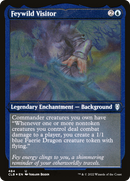 Feywild Visitor (CLB-484)  Etched Foil - Commander Legends: Battle for Baldur's Gate