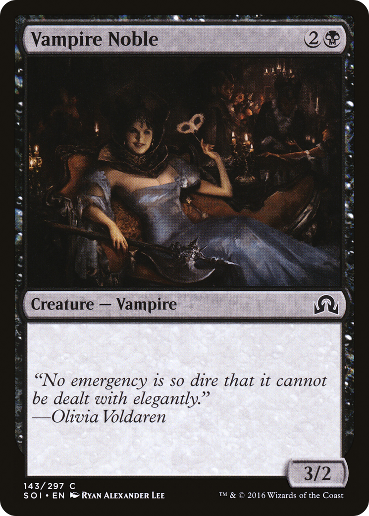 Vampire Noble (SOI-143)  Foil - Shadows over Innistrad