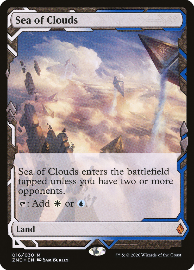 Sea of Clouds (ZNE-016)  Foil - Zendikar Rising Expeditions