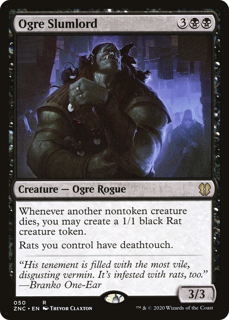 Ogre Slumlord (ZNC-050)  - Zendikar Rising Commander
