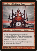 Honden of Infinite Rage (CHK-172)  Foil - Champions of Kamigawa