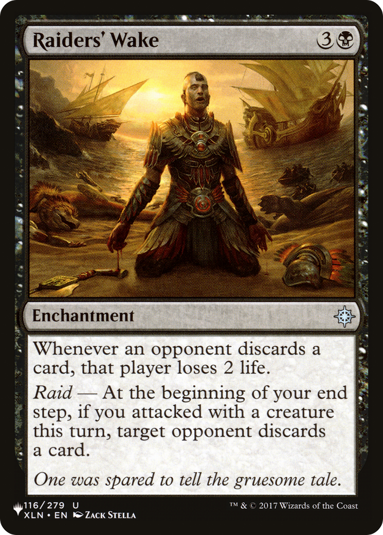 Raiders' Wake (LIST-116/279)  - The List