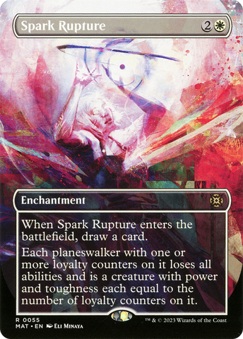 Spark Rupture (Borderless) (MAT-055)  - March of the Machine: The Aftermath: (Showcase)