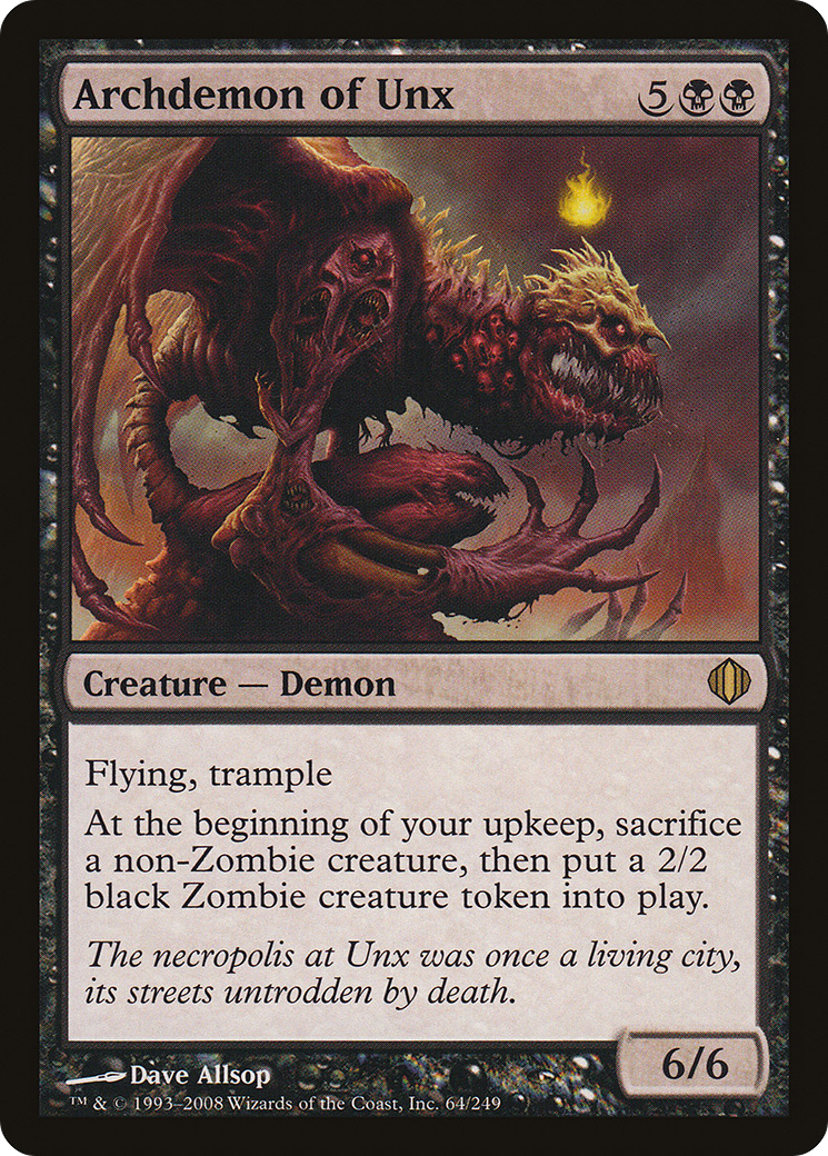 Archdemon of Unx (ALA-064)  - Shards of Alara
