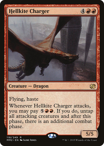 Hellkite Charger (MM2-118) - Modern Masters 2015 Foil