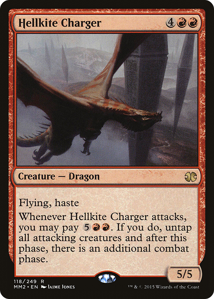Hellkite Charger (MM2-118)  Foil - Modern Masters 2015