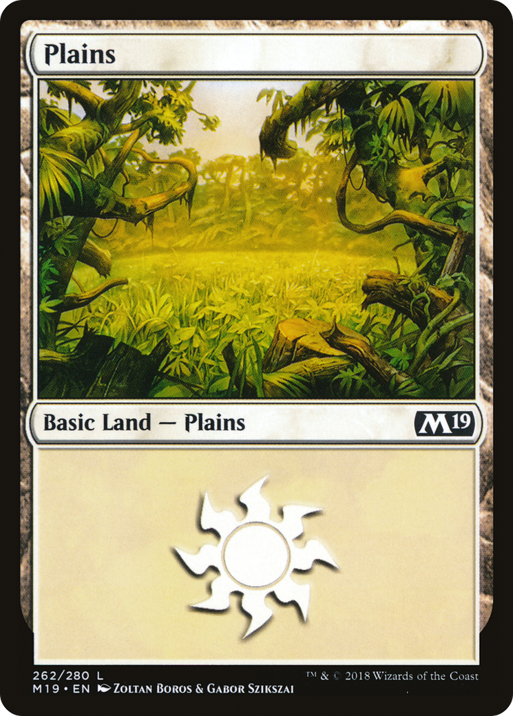 Plains (262) (M19-262)  - Core Set 2019