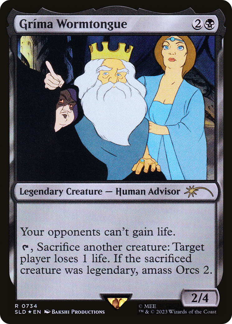 Grima Wormtongue (SLD-734)  - Secret Lair Drop