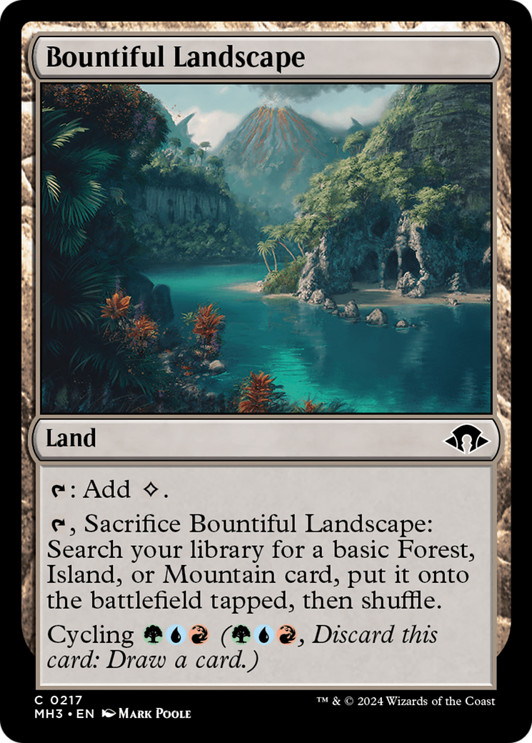 Bountiful Landscape (MH3-217)  - Modern Horizons 3