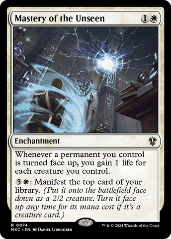 Mastery of the Unseen (MKC-074)  - Murders at Karlov Manor Commander