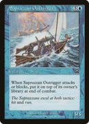 Saprazzan Outrigger (MMQ-101)  Foil - Mercadian Masques