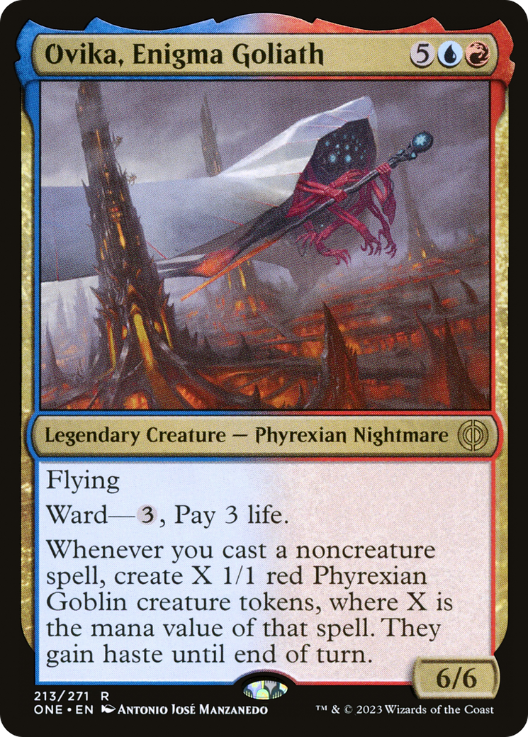 Ovika, Enigma Goliath (ONE-213)  - Phyrexia: All Will Be One