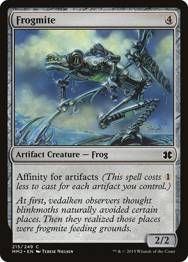 Frogmite (MM2-215)  - Modern Masters 2015