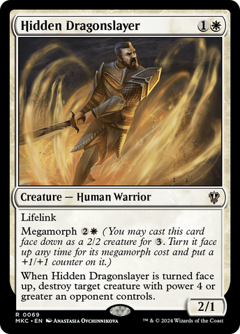 Hidden Dragonslayer (MKC-069)  - Murders at Karlov Manor Commander
