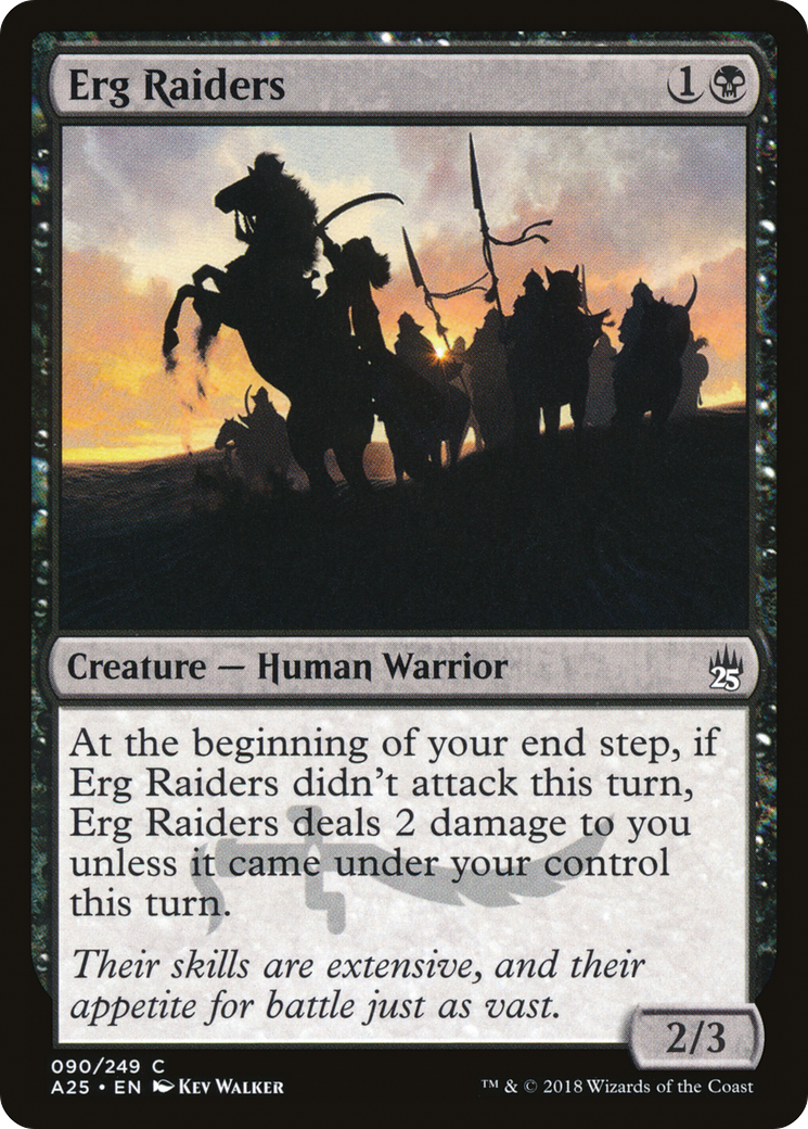 Erg Raiders (A25-090)  Foil - Masters 25