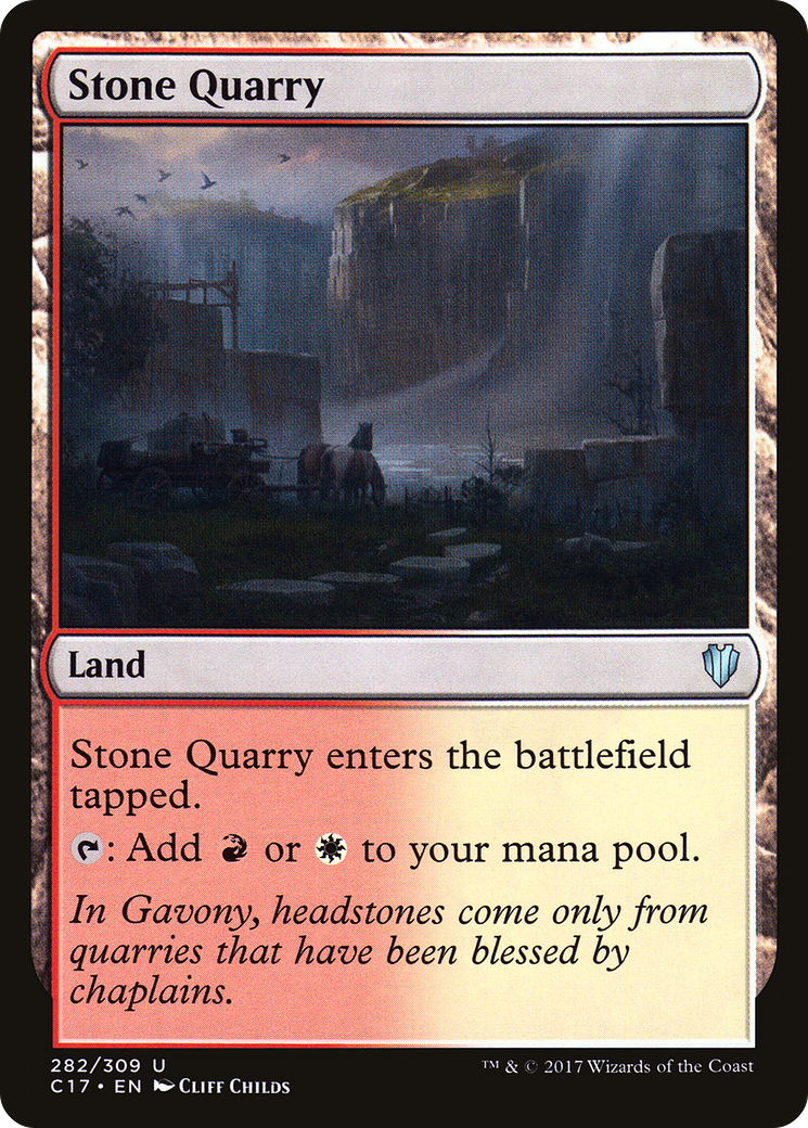 Stone Quarry (C17-282)  - Commander 2017