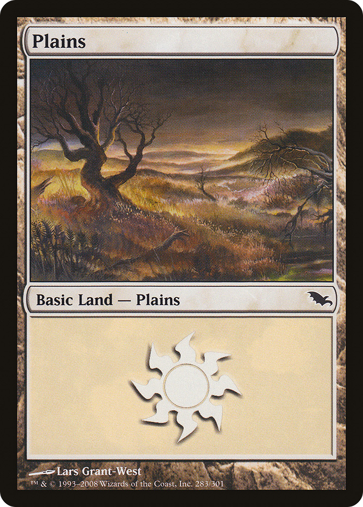 Plains (283) (SHM-283)  Foil - Shadowmoor