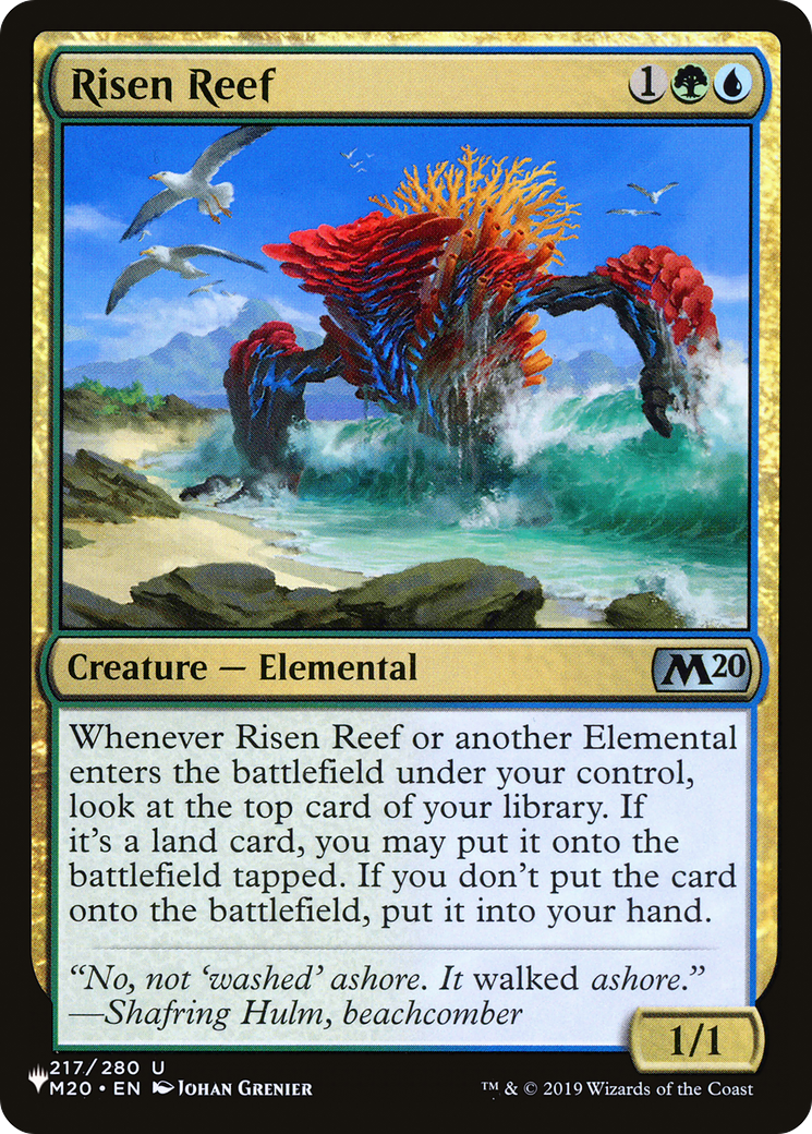 Risen Reef (LIST-217)  - The List