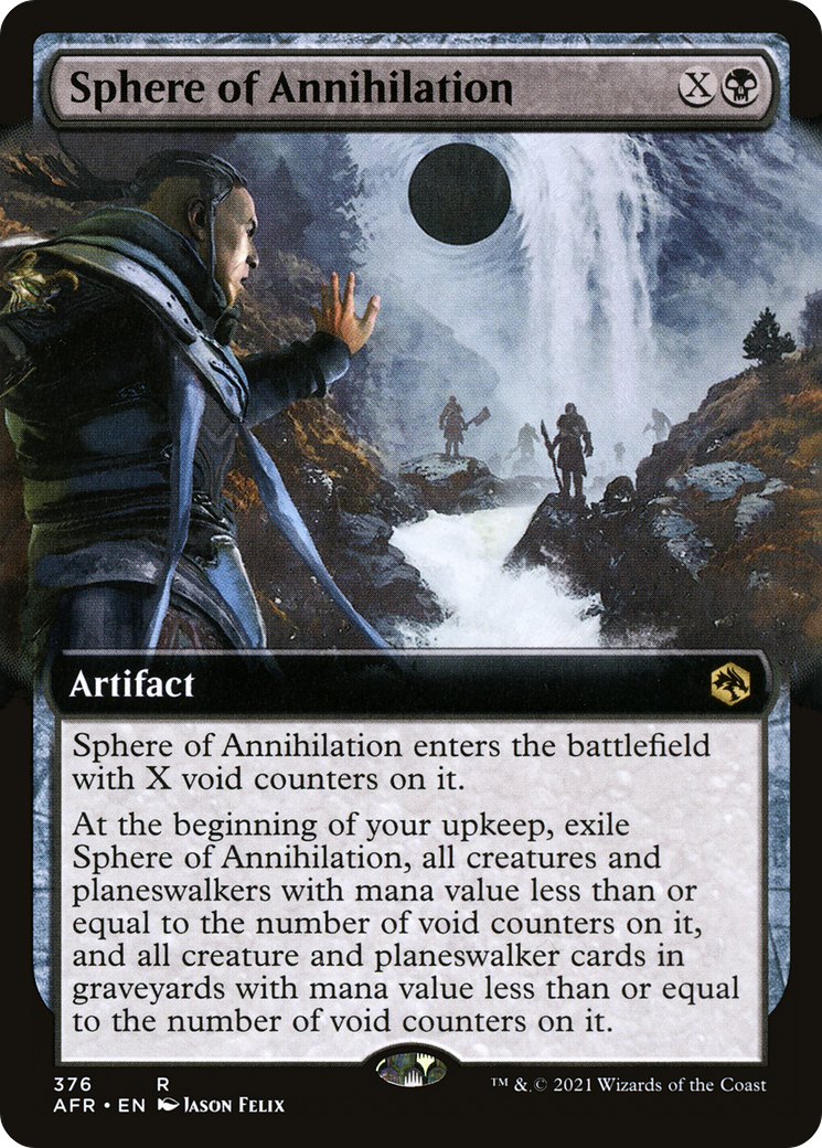 Sphere of Annihilation (Extended Art) (AFR-376)  - Adventures in the Forgotten Realms: (Extended Art)