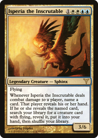 Isperia the Inscrutable (DIS-114)  Foil - Dissension