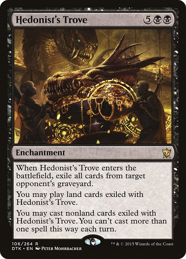 Hedonist's Trove (DTK-106)  - Dragons of Tarkir