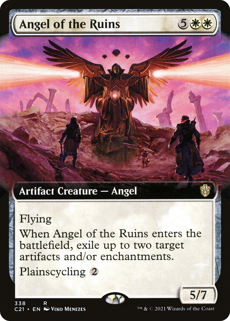 Angel of the Ruins (Extended Art) (C21-338)  - Commander 2021: (Extended Art)