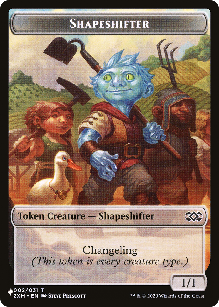 Shapeshifter (PLST-T2XM-2)  - The List