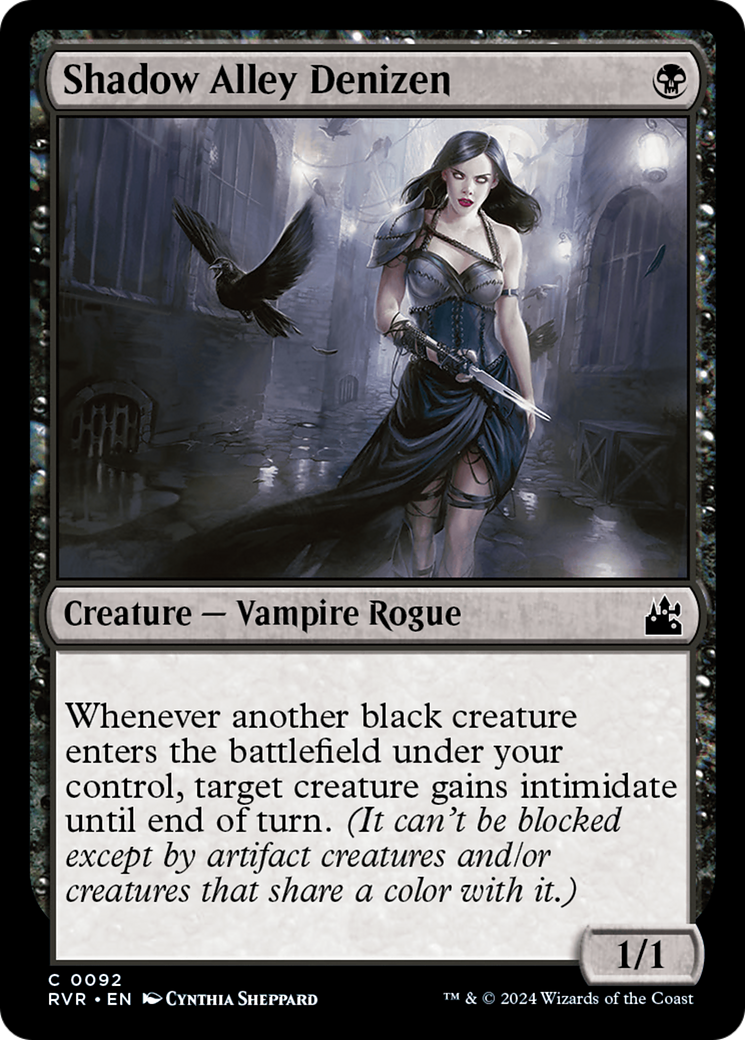 Shadow Alley Denizen (RVR-092)  - Ravnica Remastered
