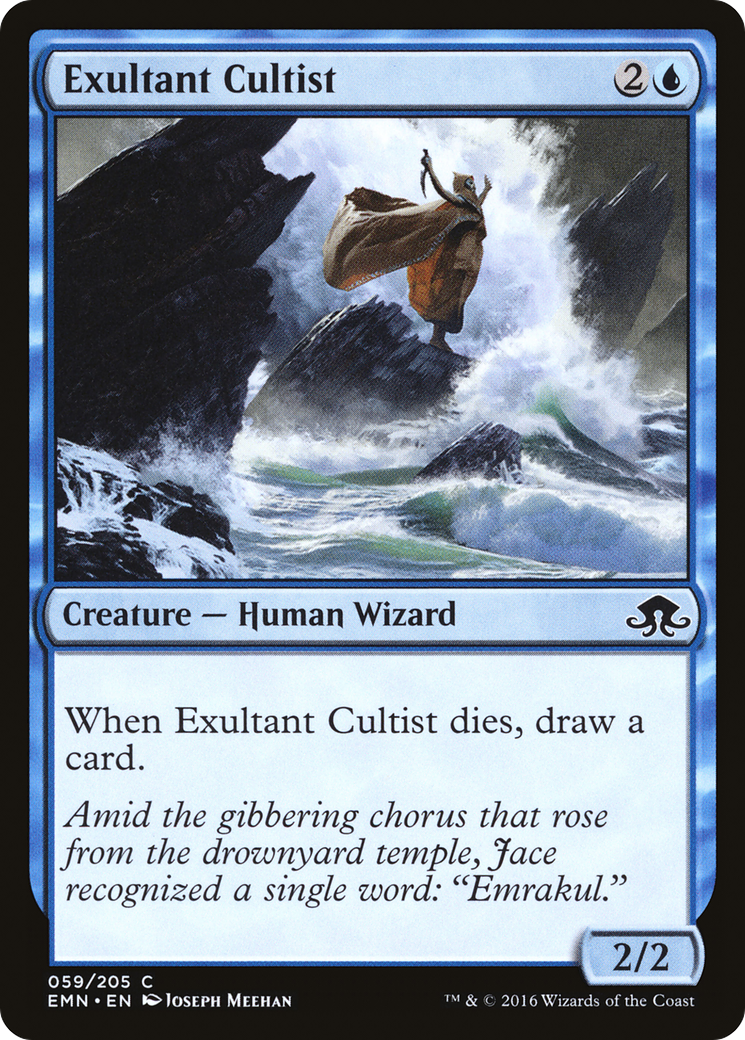 Exultant Cultist (EMN-059)  Foil - Eldritch Moon