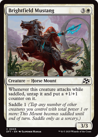 Brightfield Mustang (DFT-005)  - Aetherdrift