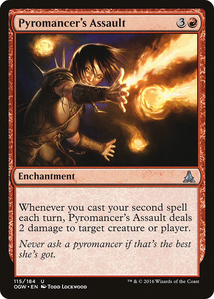 Pyromancer's Assault (OGW-115)  Foil - Oath of the Gatewatch