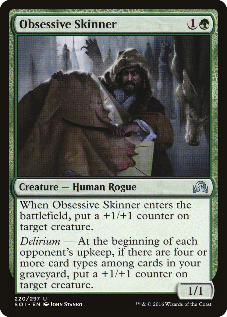 Obsessive Skinner (SOI-220)  - Shadows over Innistrad