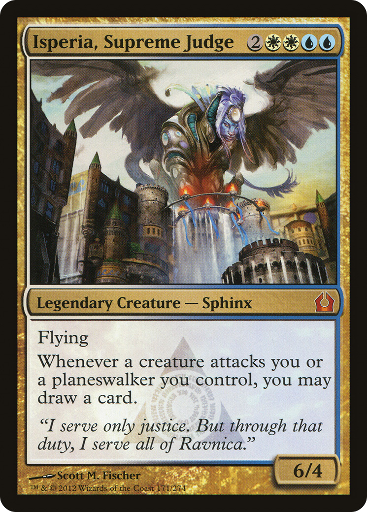 Isperia, Supreme Judge (RTR-171)  Foil - Return to Ravnica