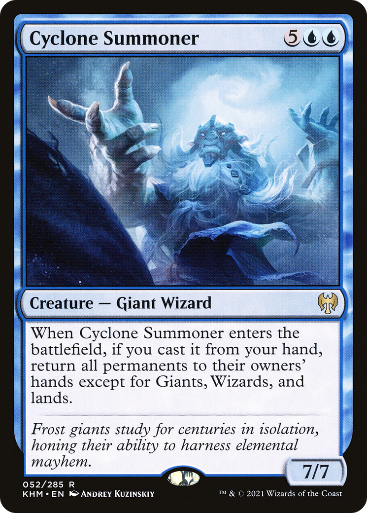 Cyclone Summoner (KHM-052)  - Kaldheim