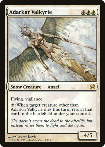 Adarkar Valkyrie (MMA-001)  - Modern Masters