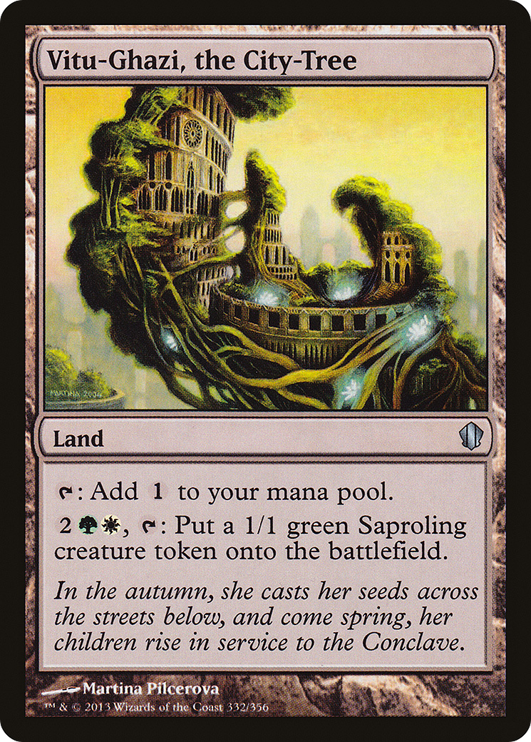 Vitu-Ghazi, the City-Tree (C13-332)  - Commander 2013