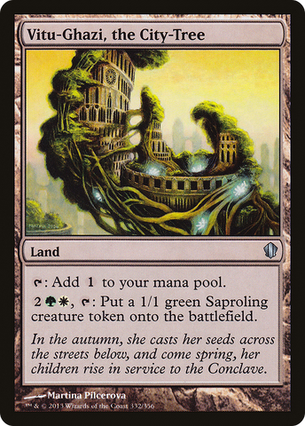 Vitu-Ghazi, the City-Tree (C13-332)  - Commander 2013