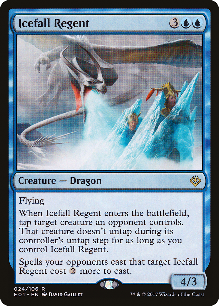 Icefall Regent (AC2-024)  - Archenemy: Nicol Bolas
