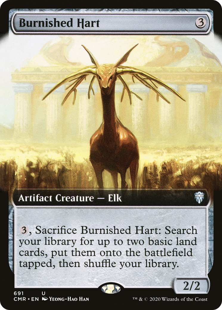 Burnished Hart (Extended Art) (CMR-691)  - Commander Legends: (Extended Art)
