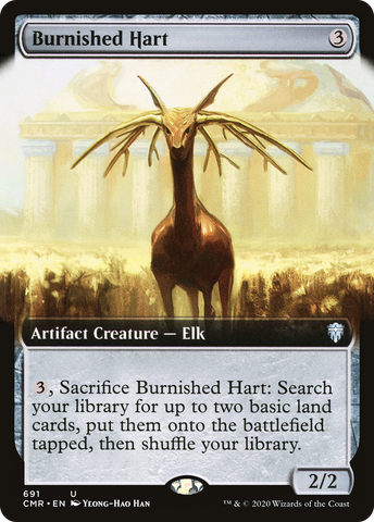 Burnished Hart (Extended Art) (CMR-691)  - Commander Legends: (Extended Art)