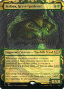 Yedora, Grave Gardener (Halo Foil) (MUL-160)  Foil - Multiverse Legends: (Showcase) (Borderless)