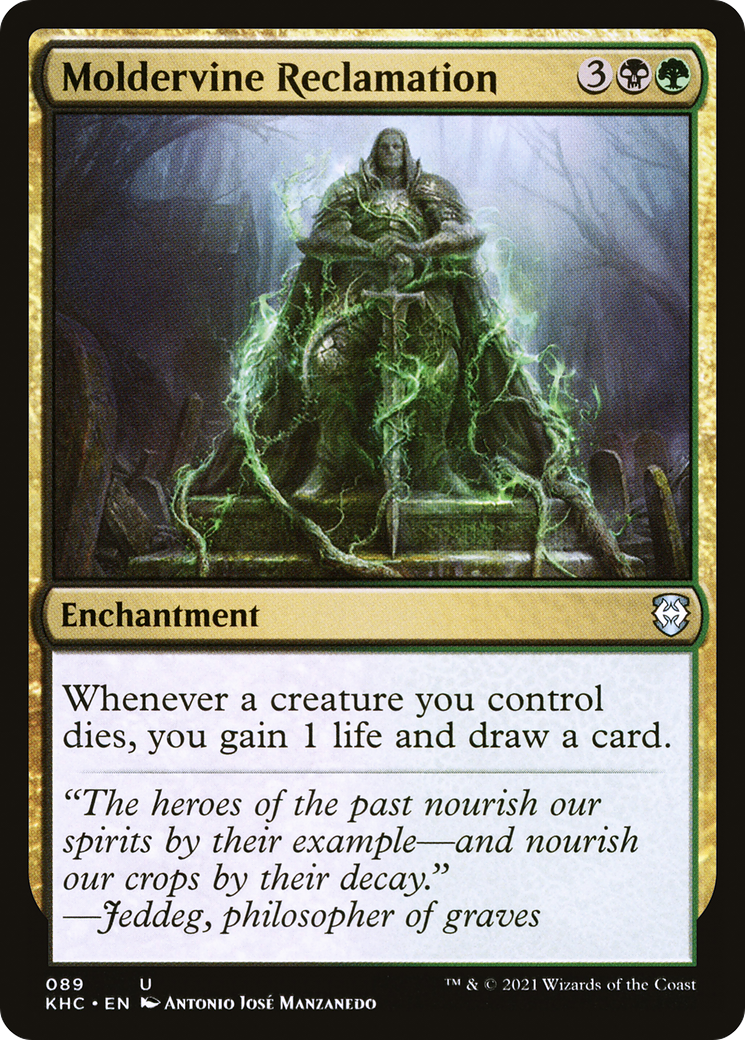 Moldervine Reclamation (KHC-089)  - Kaldheim Commander