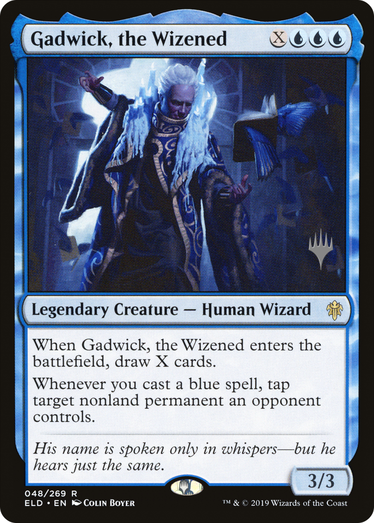 Gadwick, the Wizened (PPELD-048)  - Throne of Eldraine Promos