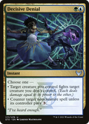Decisive Denial (STX-177)  - Strixhaven: School of Mages