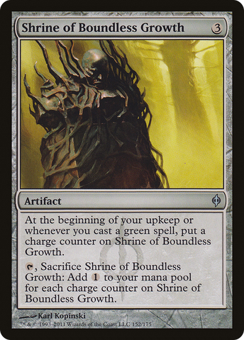 Shrine of Boundless Growth (NPH-152)  - New Phyrexia