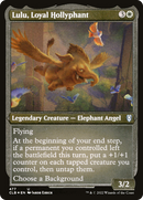 Lulu, Loyal Hollyphant (CLB-477) - Commander Legends: Battle for Baldur's Gate Etched Foil