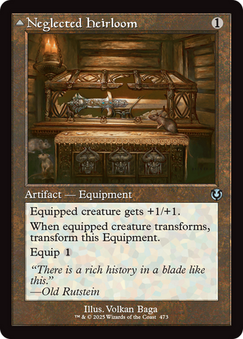 Neglected Heirloom (Retro Frame) (INR-473)  - Innistrad Remastered