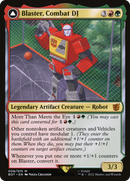 Blaster, Combat DJ (BOT-008)  Foil - Transformers: (convertdfc)