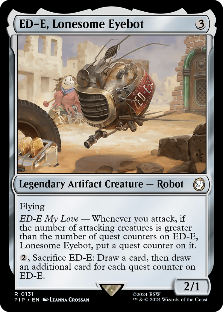 ED-E, Lonesome Eyebot (PIP-131)  Foil - Fallout